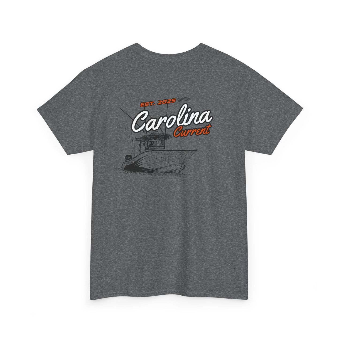 Orange Boat Unisex T-Shirt - Carolina Current Design