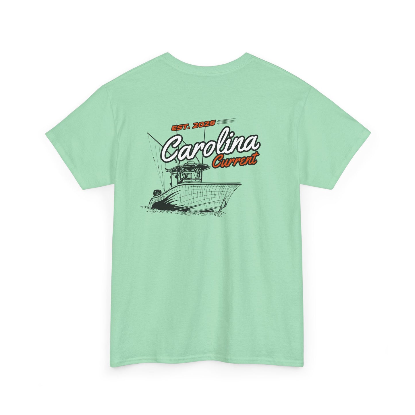 Orange Boat Unisex T-Shirt - Carolina Current Design