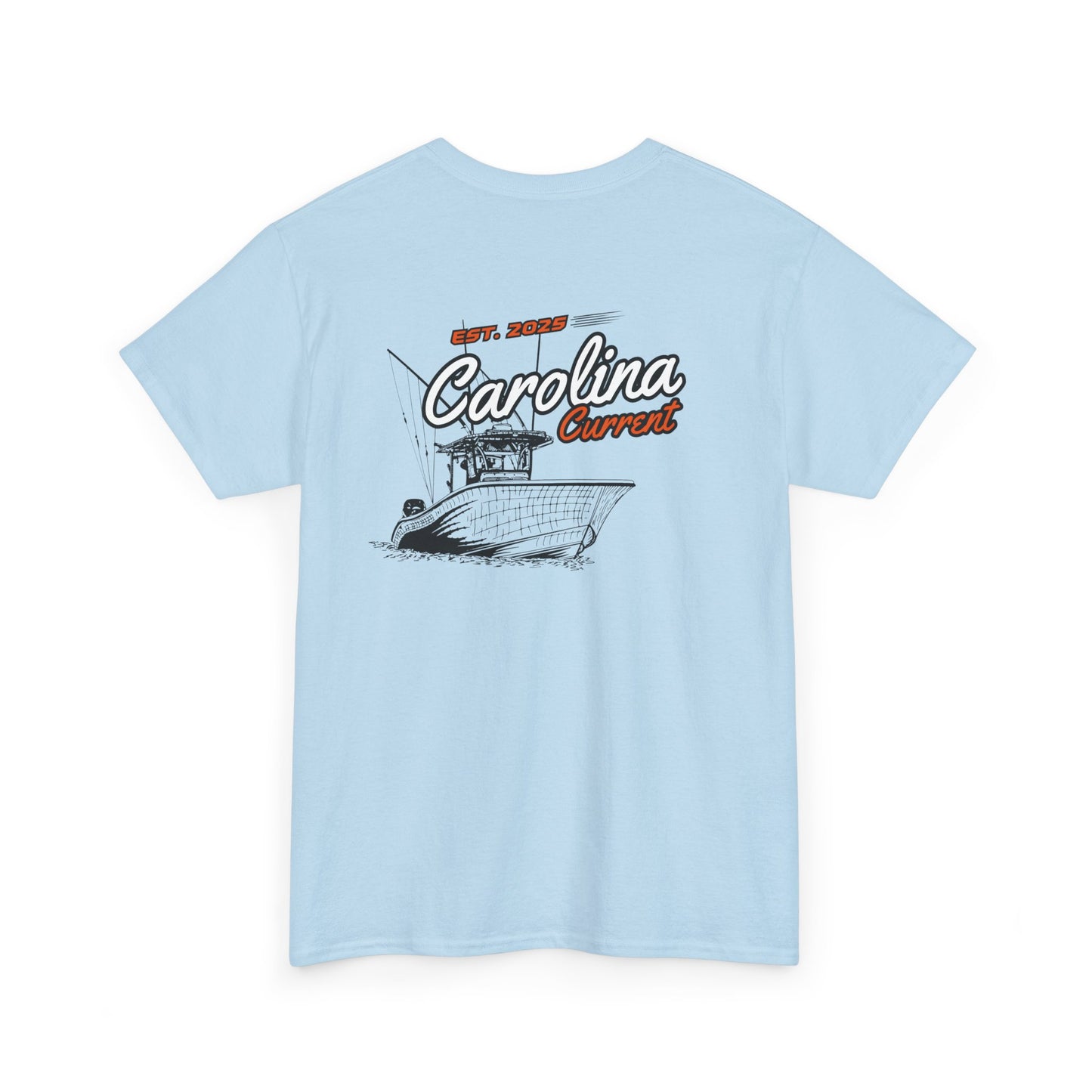 Orange Boat Unisex T-Shirt - Carolina Current Design