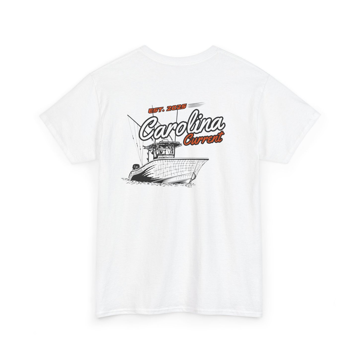 Orange Boat Unisex T-Shirt - Carolina Current Design