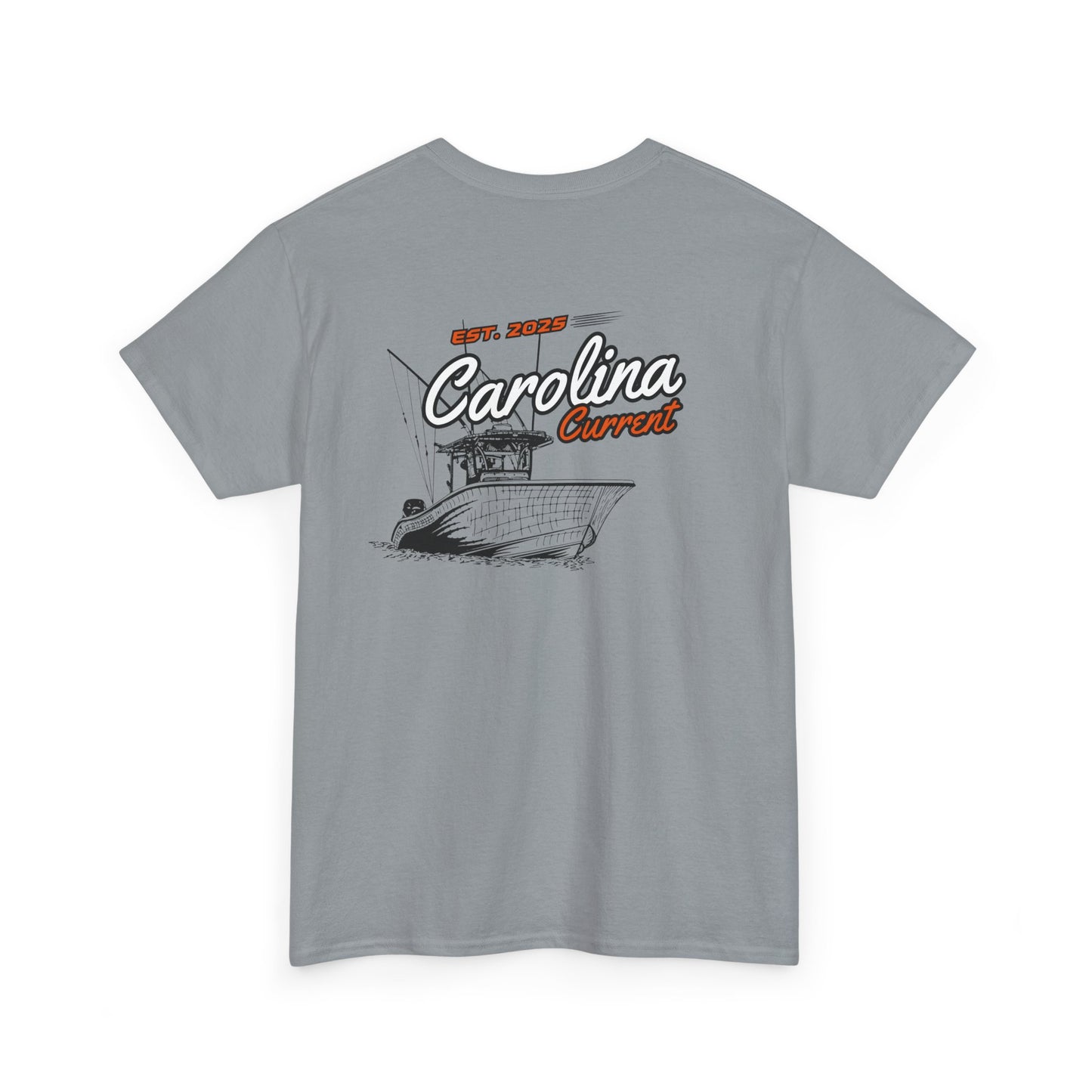 Orange Boat Unisex T-Shirt - Carolina Current Design