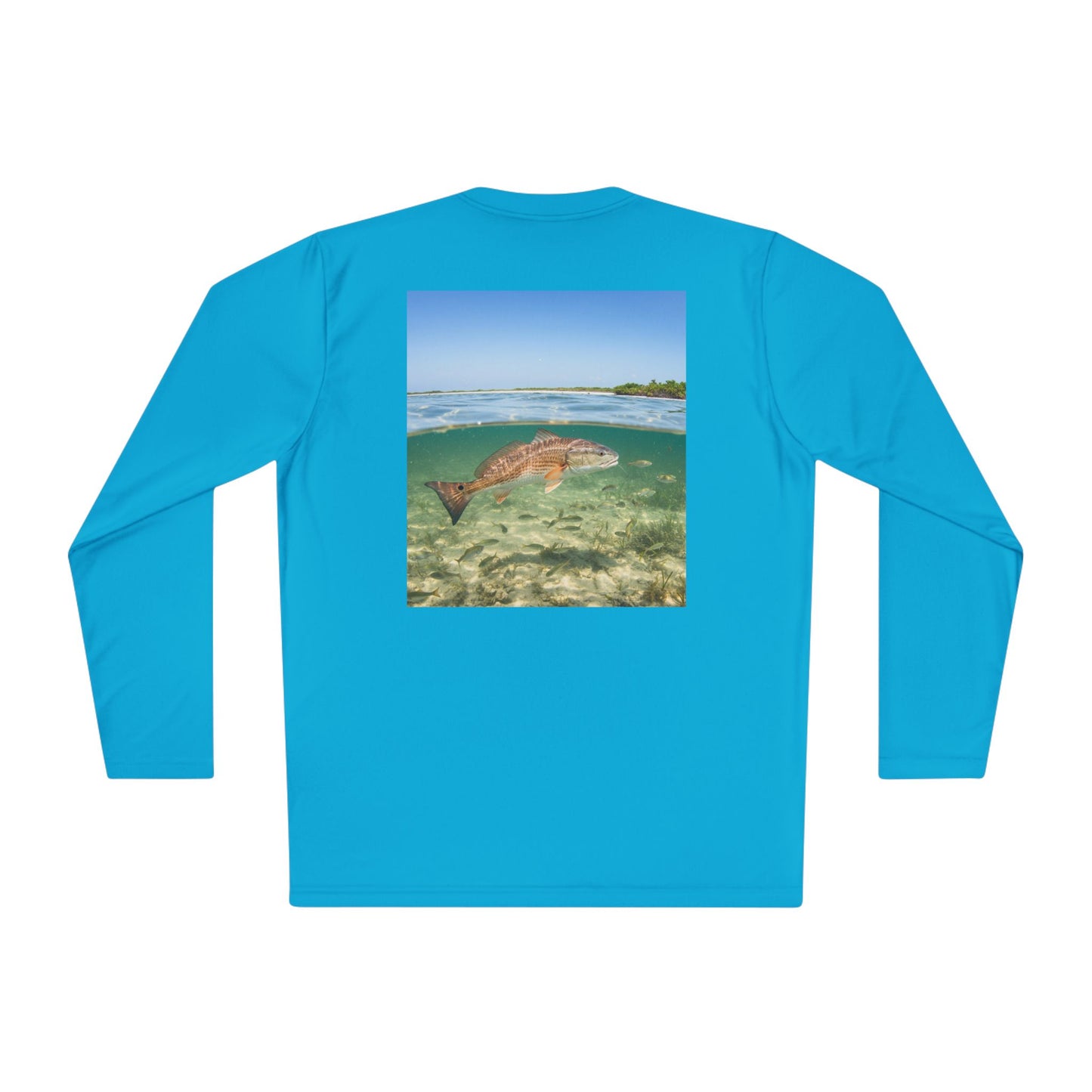 Carolina Current Clothing: Long Sleeve Redfish Cruising the Flats