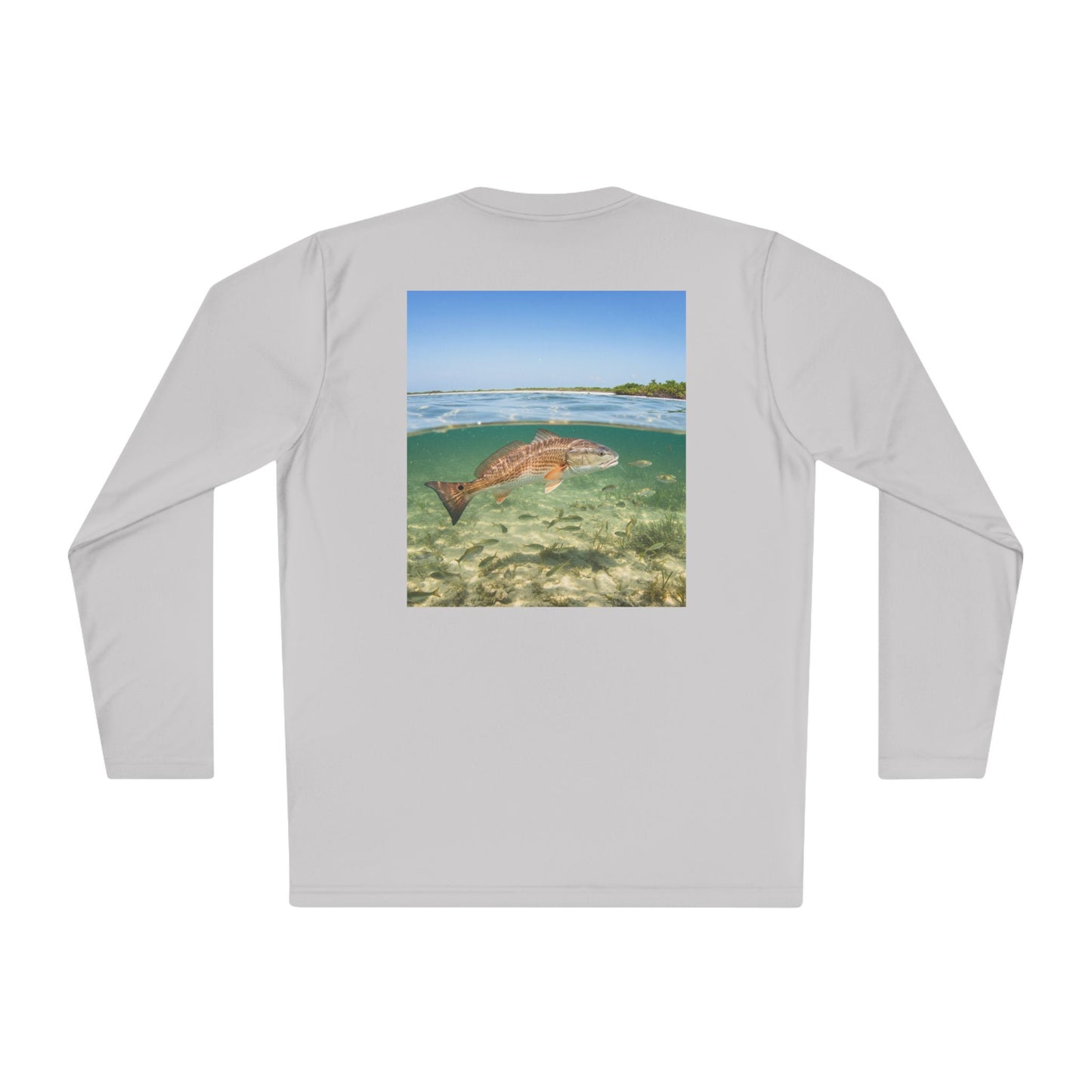 Carolina Current Clothing: Long Sleeve Redfish Cruising the Flats