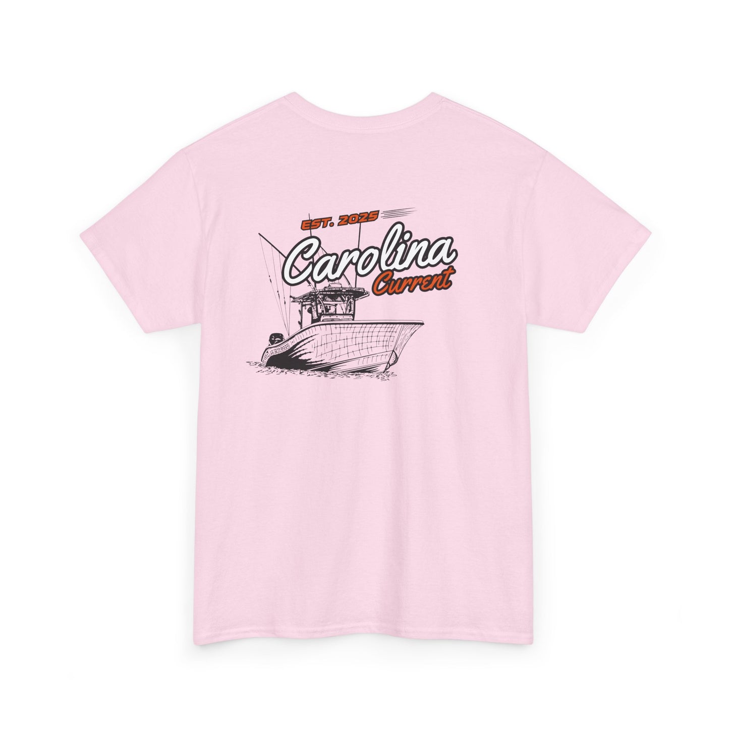 Orange Boat Unisex T-Shirt - Carolina Current Design