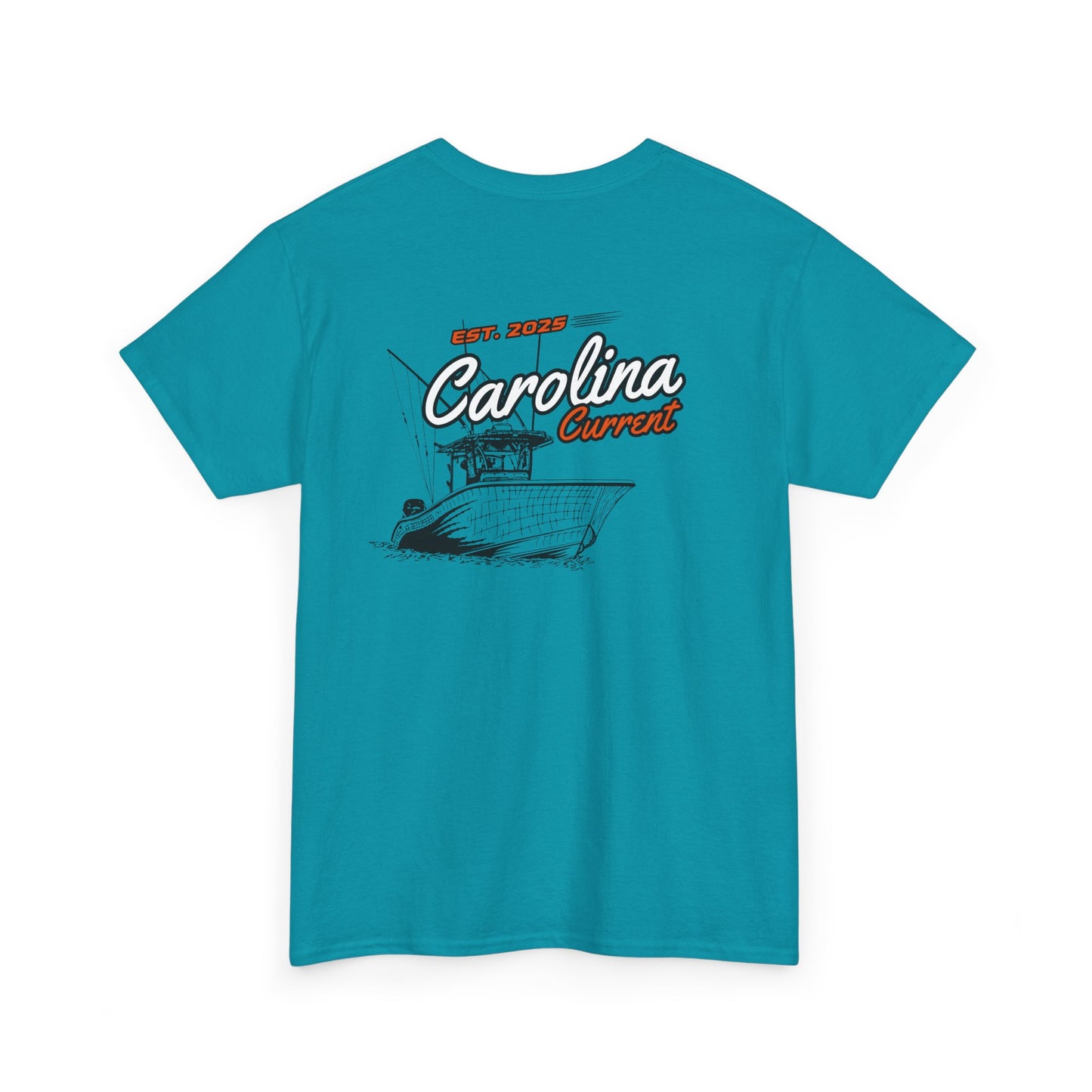 Orange Boat Unisex T-Shirt - Carolina Current Design