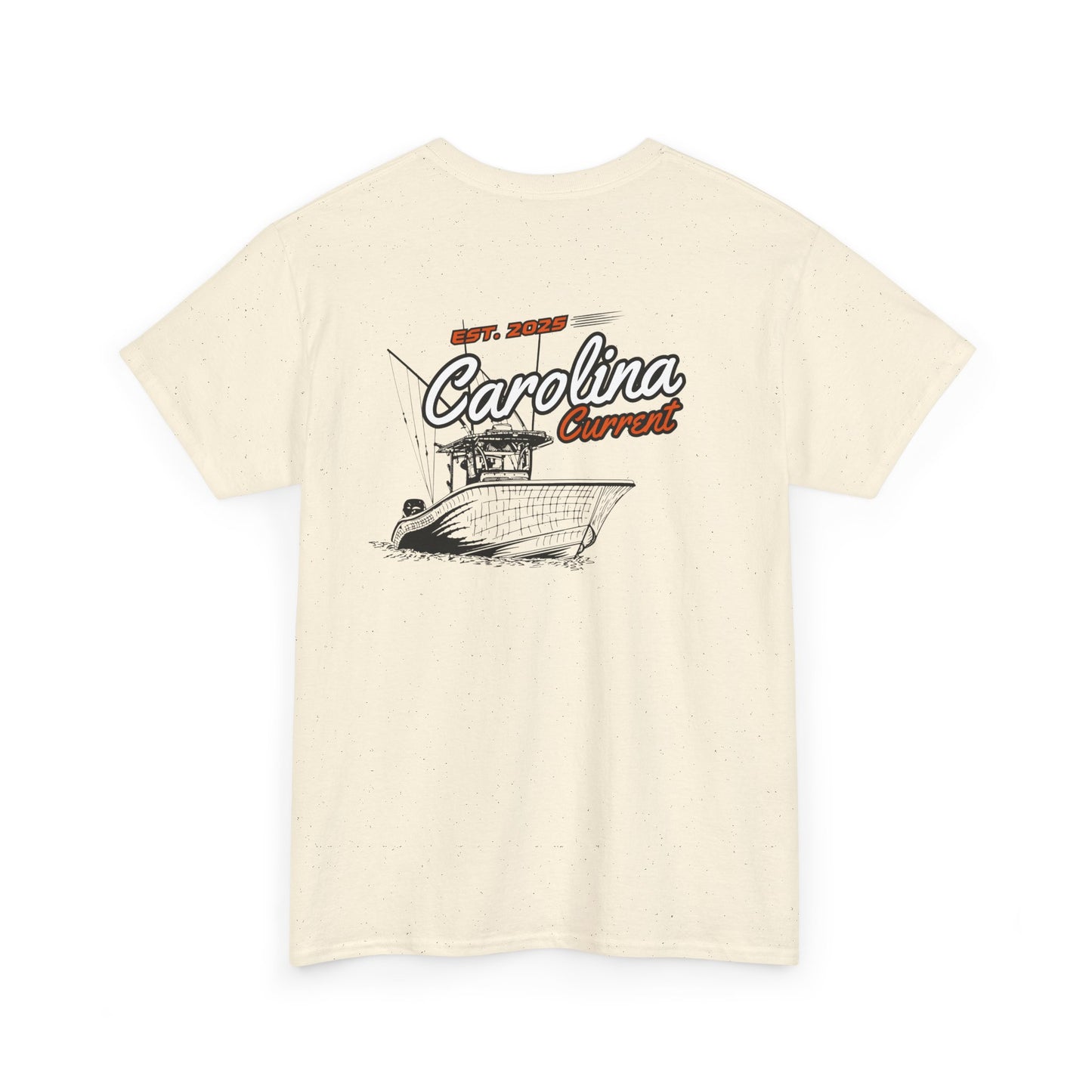 Orange Boat Unisex T-Shirt - Carolina Current Design