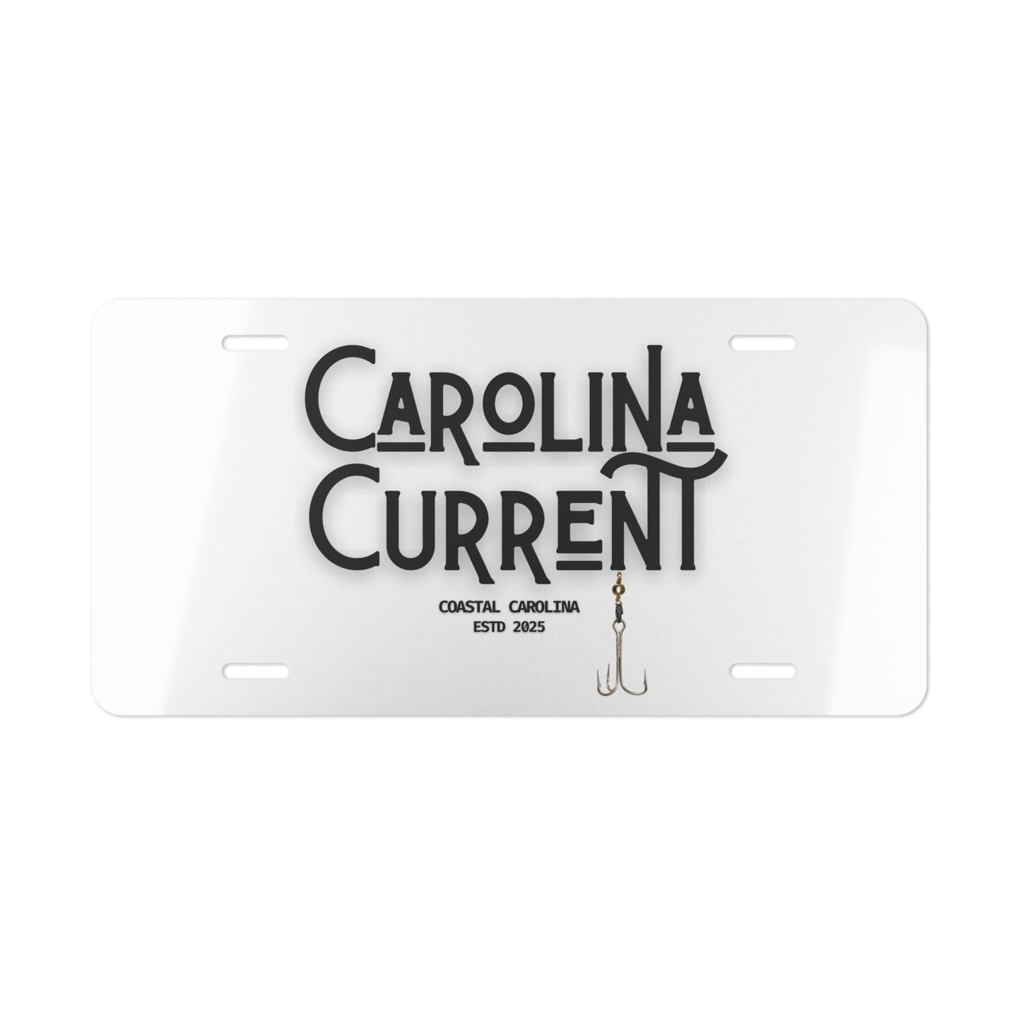 Vanity Plate - Carolina Current Treble hook