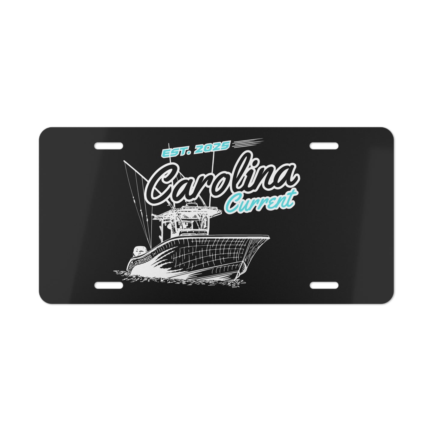 Vanity Plate - Carolina Current Dark Teal